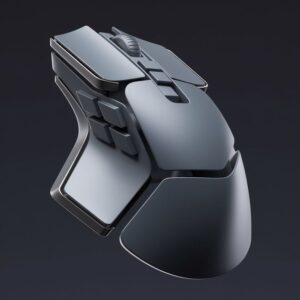Cybernetic Precision: The Sleek Gaming Mouse