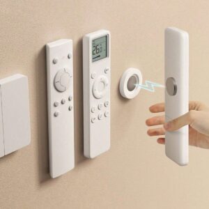 6pcs Magnetic Remote Control Holder Organizer, Suitable For Home And Living Room