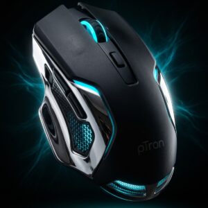 Ergonomic RGB Gaming Mouse with Chromatic LED Lights for PC Gaming
