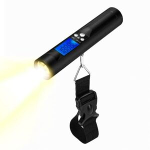 Jelloo Digital Luggage Scale with Built-in Flashlight
